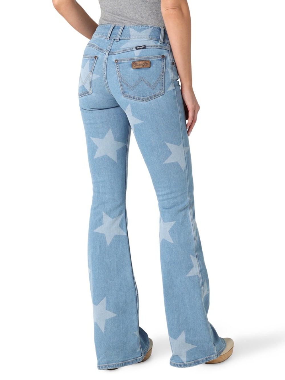 NWT WRANGLER WOMEN'S RETRO MID RISE MAE ALICE BLUE JEANS
